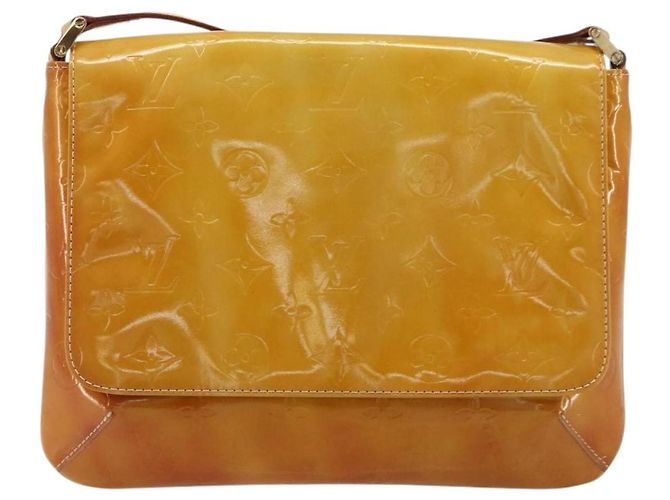 LOUIS VUITTON Monogram Vernis Thompson Street Bag Beige M91301 LV Auth 181659 - vista 13