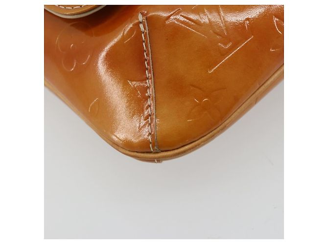 LOUIS VUITTON Monogram Vernis Thompson Street Bag Beige M91301 LV Auth 181659 - vista 15