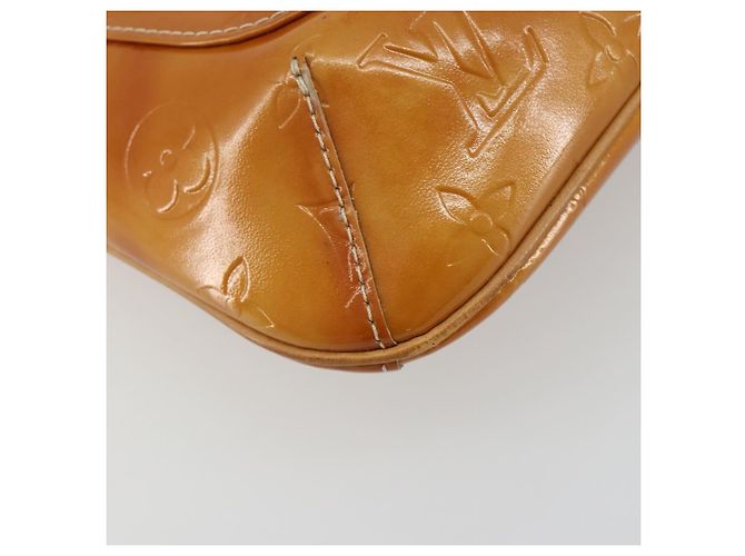 LOUIS VUITTON Monogram Vernis Thompson Street Bag Beige M91301 LV Auth 181659 - vista 17