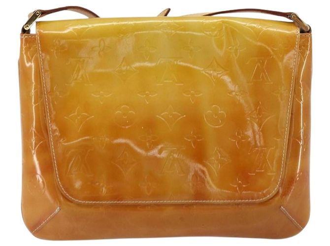 LOUIS VUITTON Monogram Vernis Thompson Street Bag Beige M91301 LV Auth 181659 - vista 2