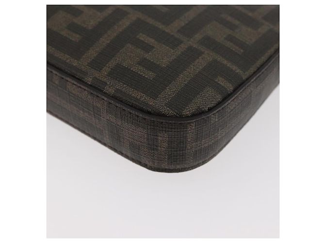 Zucca FENDI FENDI x FRGMT x POKMON Bolsa de Ombro Dratini Marrom Preto Auth 167373SM - vista 15