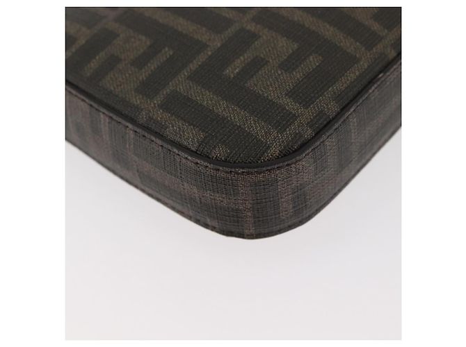Zucca FENDI FENDI x FRGMT x POKMON Bolsa de Ombro Dratini Marrom Preto Auth 167373SM - vista 16
