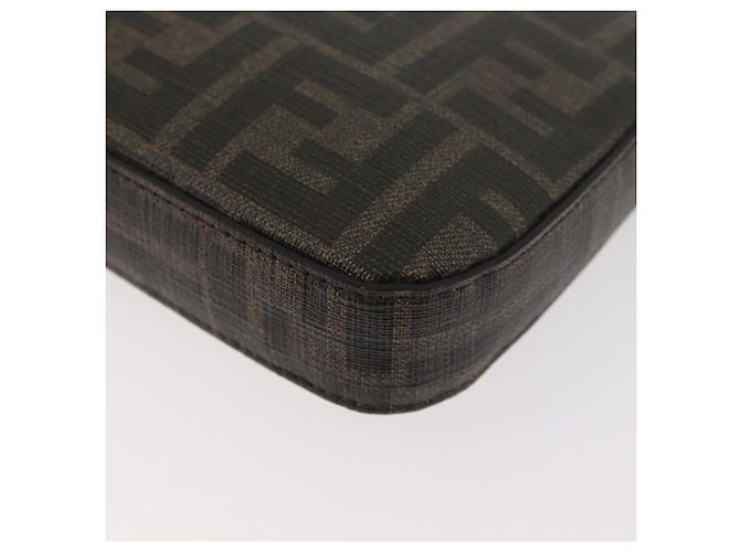 Zucca FENDI FENDI x FRGMT x POKMON Bolsa de Ombro Dratini Marrom Preto Auth 167373SM - vista 17
