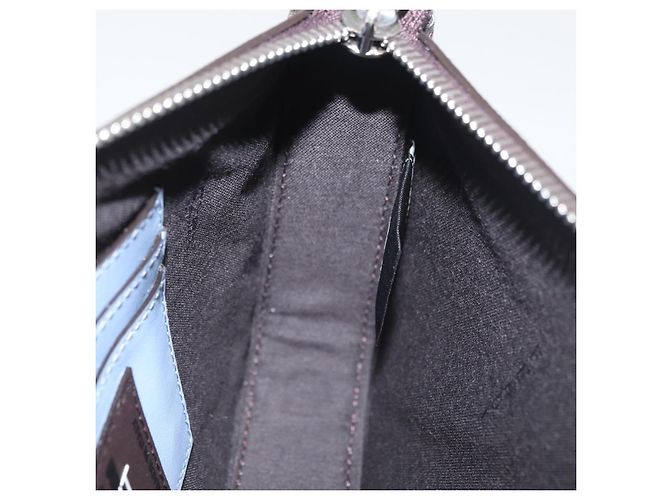Zucca FENDI FENDI x FRGMT x POKMON Bolsa de Ombro Dratini Marrom Preto Auth 167373SM - vista 20