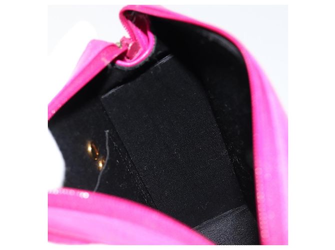 Christian Dior Chain Shoulder Bag Leder Rosa Gold Authentisch 182225A - Ansicht 18