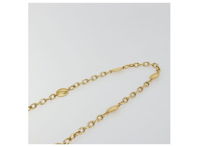 Christian Dior Chain Shoulder Bag Leder Rosa Gold Authentisch 182225A - Ansicht 8
