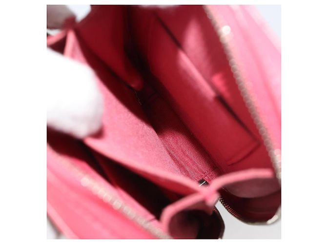 CHANEL Handy-Etui aus Lammleder Rosa Silber CC Authentisch ka4502M Pink - Ansicht 22