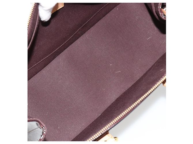 LOUIS VUITTON Monogram Vernis Rosewood Avenue Bag Amarante M93510 Auth 181823V Bordò - vista 10
