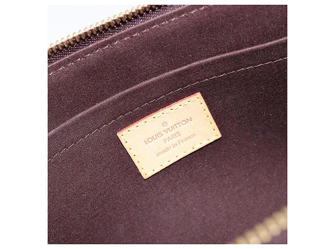 LOUIS VUITTON Monogram Vernis Rosewood Avenue Bag Amarante M93510 Auth 181823V Bordò - vista 20