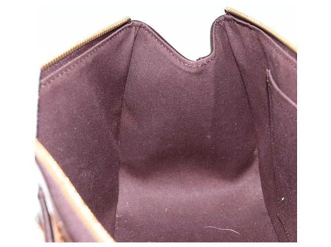 LOUIS VUITTON Monogram Vernis Rosewood Avenue Bag Amarante M93510 Auth 181823V Bordò - vista 22