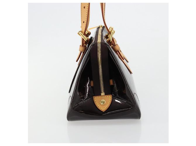 LOUIS VUITTON Monogram Vernis Rosewood Avenue Bag Amarante M93510 Auth 181823V Bordò - vista 3
