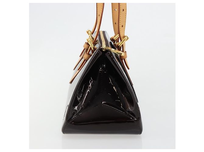 LOUIS VUITTON Monogram Vernis Rosewood Avenue Bag Amarante M93510 Auth 181823V Bordò - vista 4