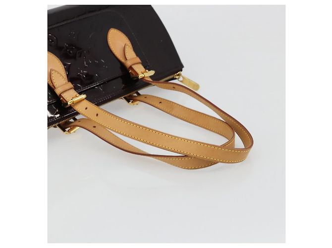 LOUIS VUITTON Monogram Vernis Rosewood Avenue Bag Amarante M93510 Auth 181823V Bordò - vista 7
