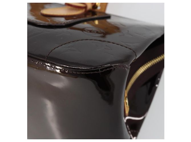 LOUIS VUITTON Monogram Vernis Rosewood Avenue Bag Amarante M93510 Auth 181823V Bordò - vista 8