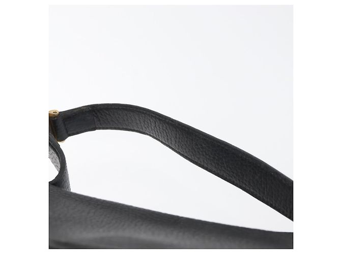 Borsa Christian Dior in pelle 2way nera e oro Autentica 180092 Nero D'oro - vista 14