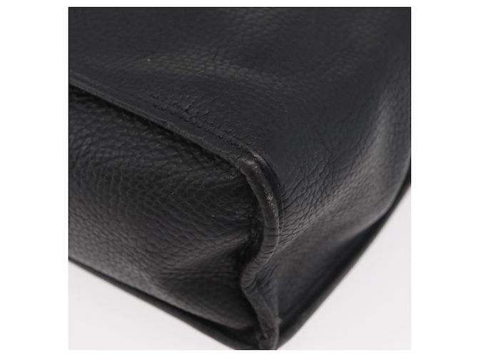 Borsa Christian Dior in pelle 2way nera e oro Autentica 180092 Nero D'oro - vista 17