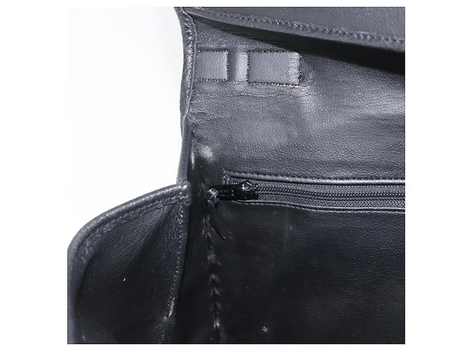 Borsa Christian Dior in pelle 2way nera e oro Autentica 180092 Nero D'oro - vista 22