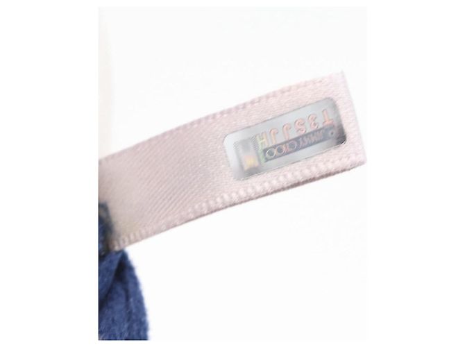 Borsa Jimmy Choo in pelle azzurro chiaro argento Auth BA13173 Blu chiaro - vista 12