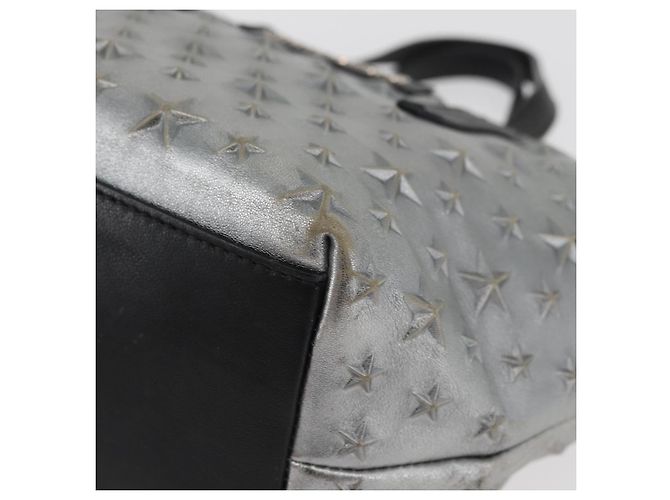 Borsa Jimmy Choo in pelle azzurro chiaro argento Auth BA13173 Blu chiaro - vista 14