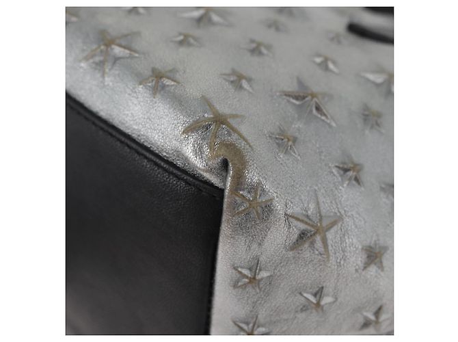 Borsa Jimmy Choo in pelle azzurro chiaro argento Auth BA13173 Blu chiaro - vista 16