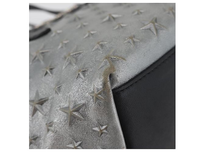 Borsa Jimmy Choo in pelle azzurro chiaro argento Auth BA13173 Blu chiaro - vista 9