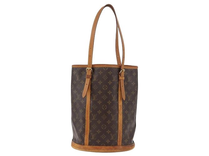 LOUIS VUITTON Borsa a Spalla Monogram Bucket GM M42236 LV Auth 178888 Monogramma - vista 13
