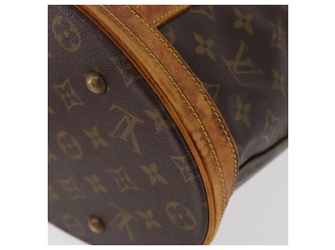 LOUIS VUITTON Borsa a Spalla Monogram Bucket GM M42236 LV Auth 178888 Monogramma - vista 16