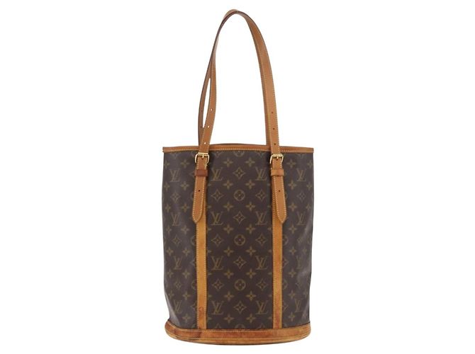 LOUIS VUITTON Borsa a Spalla Monogram Bucket GM M42236 LV Auth 178888 Monogramma - vista 2
