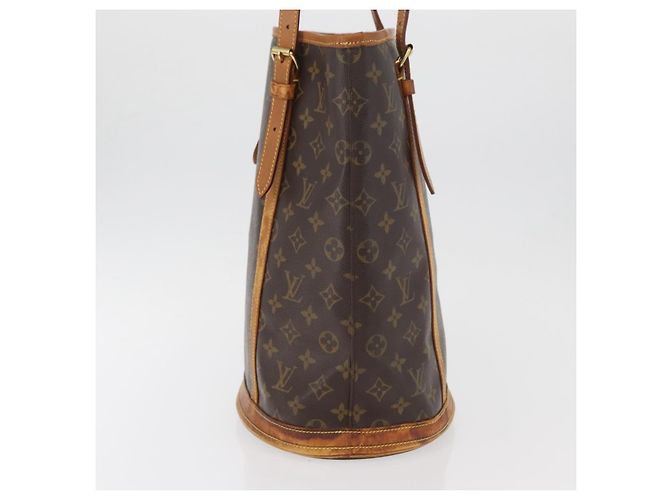 LOUIS VUITTON Borsa a Spalla Monogram Bucket GM M42236 LV Auth 178888 Monogramma - vista 3