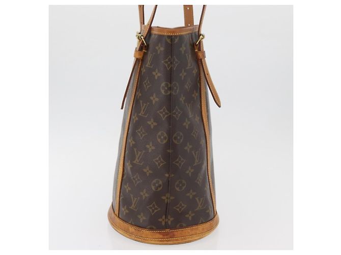 LOUIS VUITTON Borsa a Spalla Monogram Bucket GM M42236 LV Auth 178888 Monogramma - vista 4
