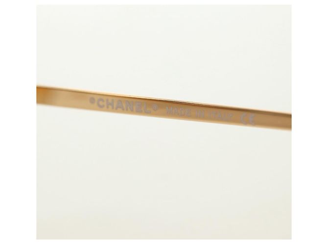 Gafas de sol CHANEL metal Orange CC Auth yk20403SAM Naranja - vista 10