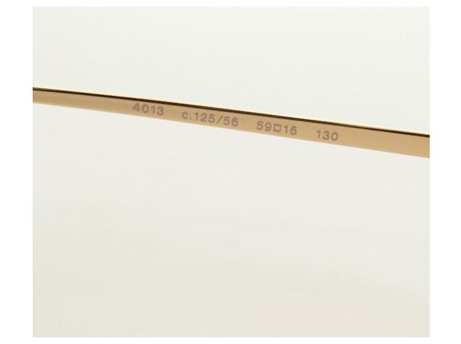 Gafas de sol CHANEL metal Orange CC Auth yk20403SAM Naranja - vista 11