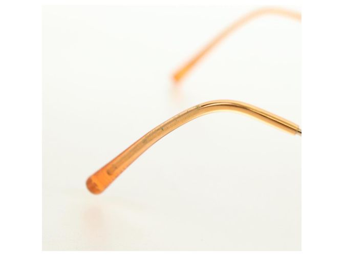 Gafas de sol CHANEL metal Orange CC Auth yk20403SAM Naranja - vista 14