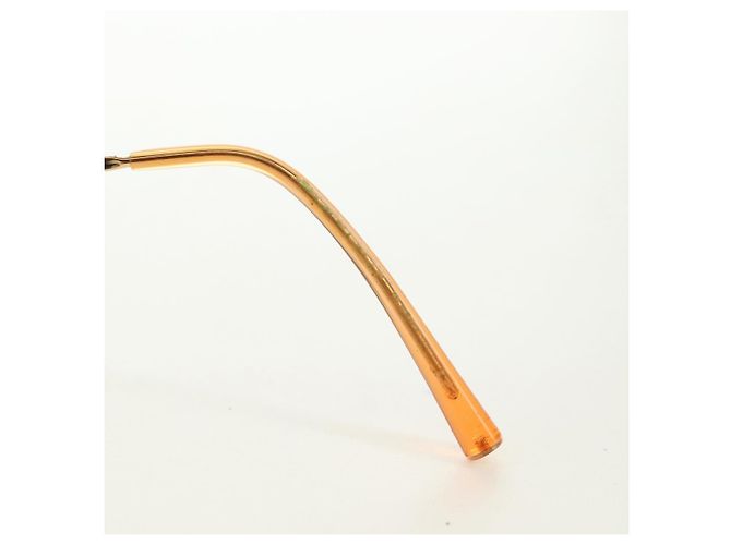 Gafas de sol CHANEL metal Orange CC Auth yk20403SAM Naranja - vista 18