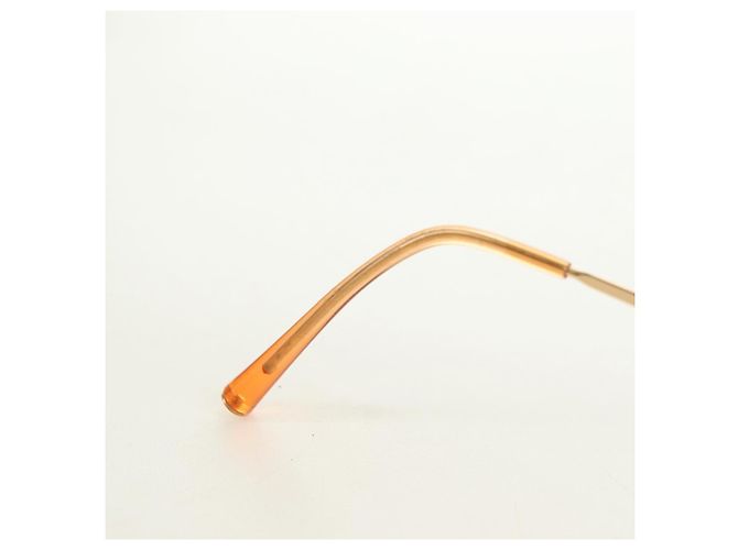 Gafas de sol CHANEL metal Orange CC Auth yk20403SAM Naranja - vista 26