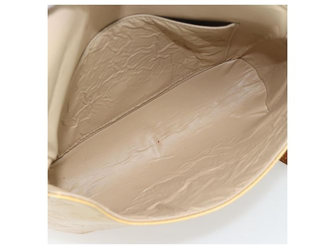 LOUIS VUITTON Monogram Vernis Thompson Street Bag Beige M91301 LV Auth 182856 - vista 11