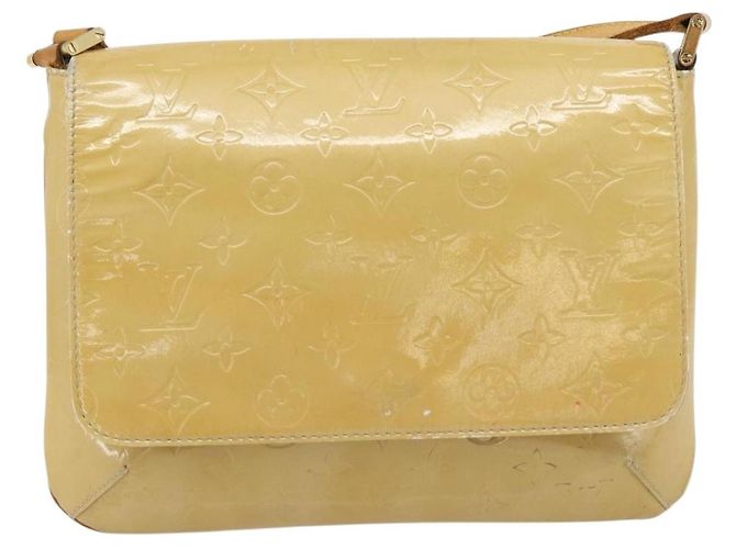 LOUIS VUITTON Monogram Vernis Thompson Street Bag Beige M91301 LV Auth 182856 - vista 13