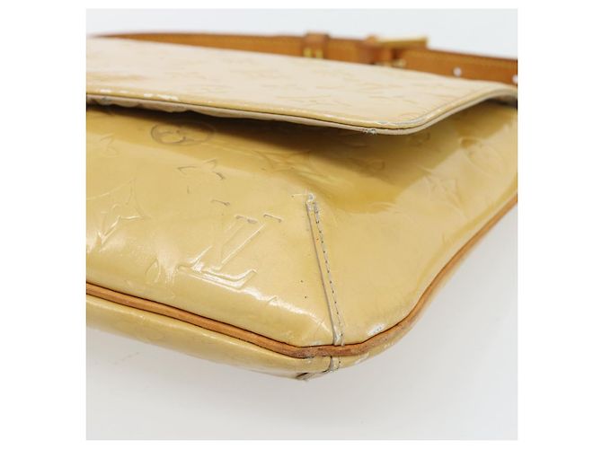 LOUIS VUITTON Monogram Vernis Thompson Street Bag Beige M91301 LV Auth 182856 - vista 14