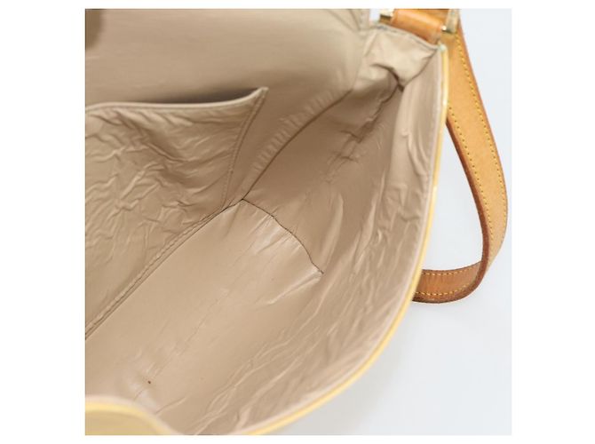 LOUIS VUITTON Monogram Vernis Thompson Street Bag Beige M91301 LV Auth 182856 - vista 18
