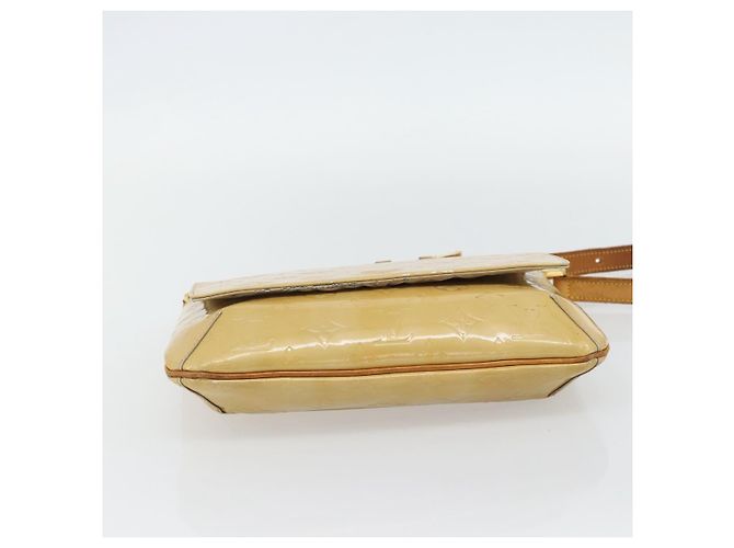 LOUIS VUITTON Monogram Vernis Thompson Street Bag Beige M91301 LV Auth 182856 - vista 5