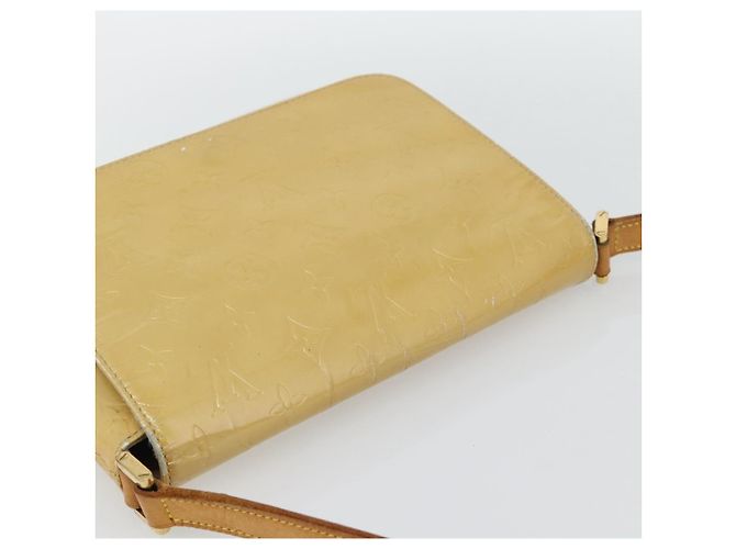 LOUIS VUITTON Monogram Vernis Thompson Street Bag Beige M91301 LV Auth 182856 - vista 6