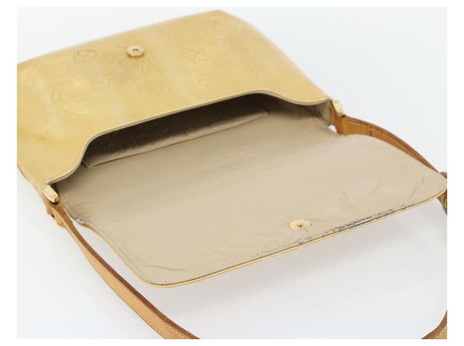 LOUIS VUITTON Monogram Vernis Thompson Street Bag Beige M91301 LV Auth 182856 - vista 9