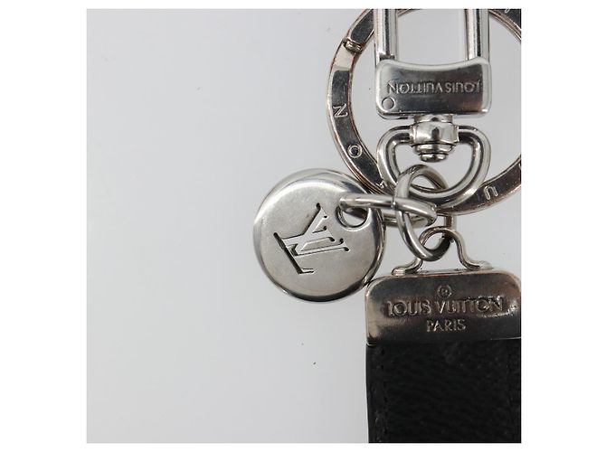 LOUIS VUITTON Monogram Eclipse Porte Cles Neo LV Club Charm M69475 Auth BA13248 Monogramm - Ansicht 4
