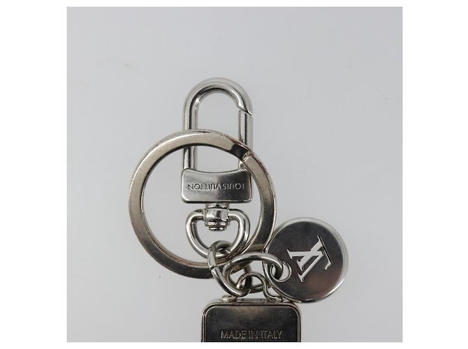 LOUIS VUITTON Monogram Eclipse Porte Cles Neo LV Club Charm M69475 Auth BA13248 Monogramm - Ansicht 8