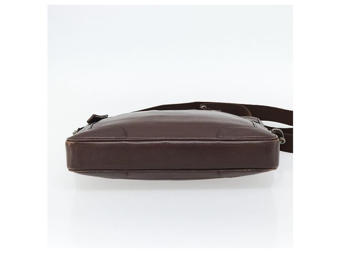 Borsa a mano BURBERRY in pelle 2way Marrone Oro Auth BA13168 D'oro - vista 5