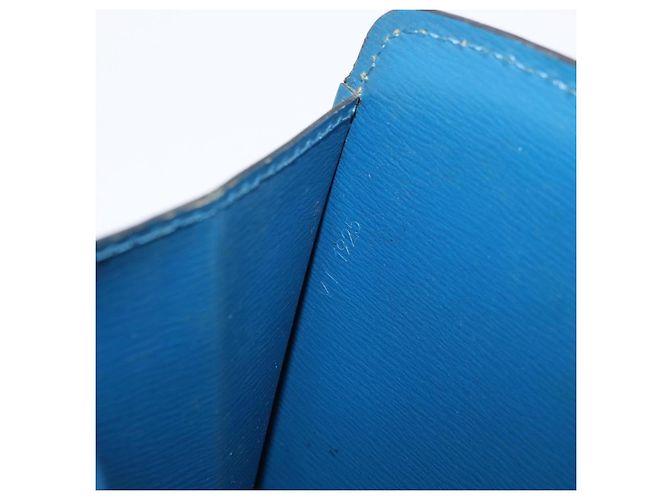 LOUIS VUITTON Epi Capuchin Shoulder Bag Blue M52345 LV Auth BA13140 - vista 12
