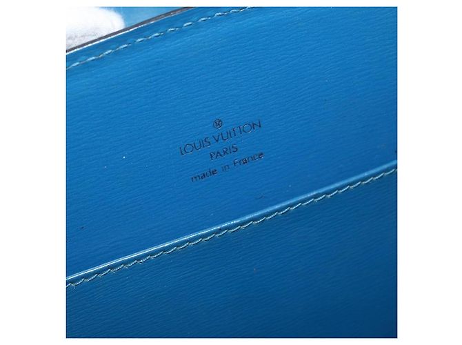 LOUIS VUITTON Epi Capuchin Shoulder Bag Blue M52345 LV Auth BA13140 - vista 18