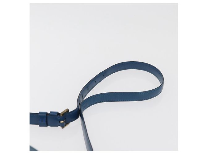 LOUIS VUITTON Epi Capuchin Shoulder Bag Blue M52345 LV Auth BA13140 - vista 8