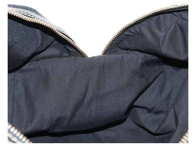 Borsa GUCCI GG Canvas Sherry Line Histeria Nera Oro 186232 Auth 181412V Nero D'oro - vista 24