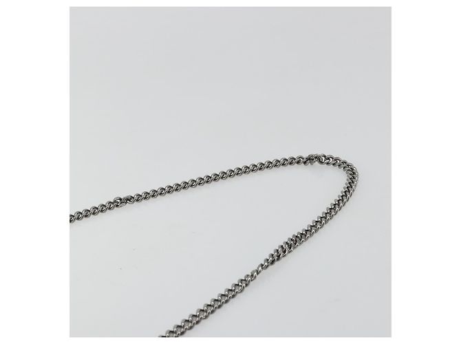 Autre Marque Stella MacCartney Falabella Tasche mit Kette Polyester Grau Silber Auth BA13184 Braun - Ansicht 8